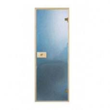 Стеклянные двери для сауны и бани Pal 70x190 (голубой)