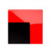 Биокамин  Nice-House  650x400 мм-красный глянец