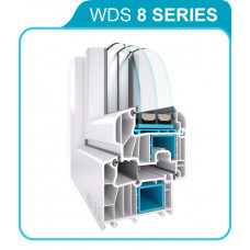 Окна из профильной системы WDS 8 SERIES Запорожье