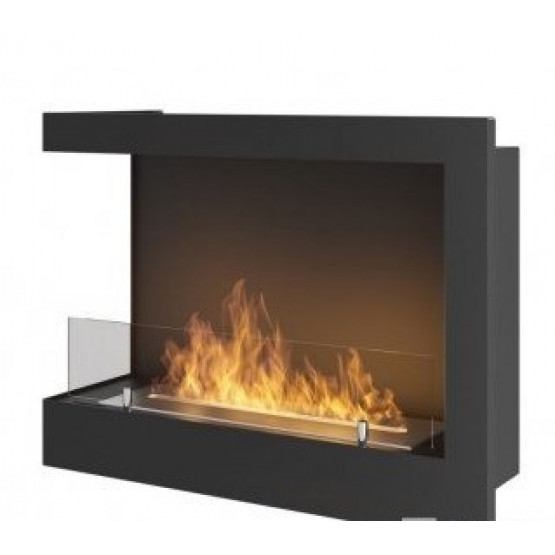 Биокамин Simple Fire Corner 600 L со стеклом