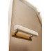 Стеклянная дверь для бани и сауны  GREUS Classic прозрачная бронза 80/200 липа