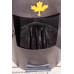 Канада (Canada) печь калориферная буржуйка отопительно варочная круглая дымоход вертикальный