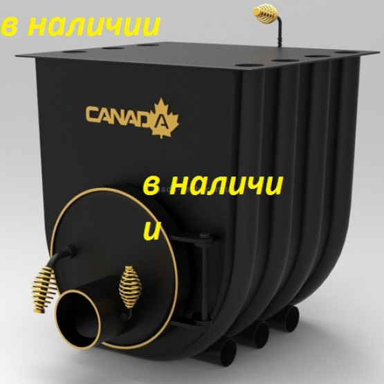 Печь калориферная «Canada» с варочной поверхностью «03»