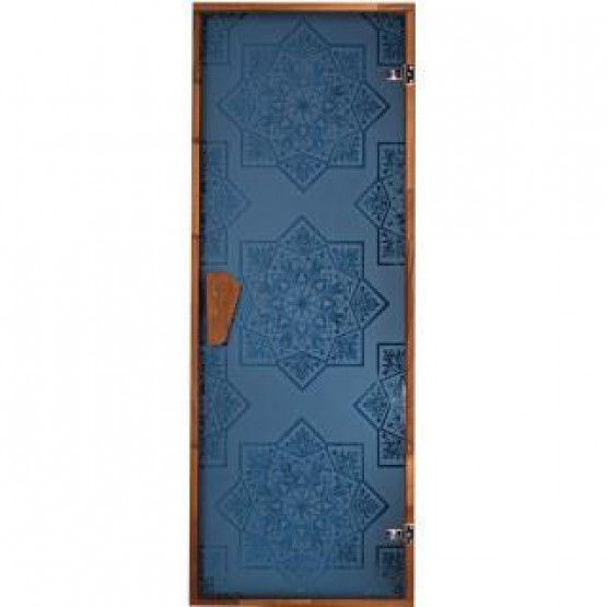 Стеклянная дверь для хаммама Tesli 