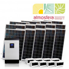 Автономная солнечная электростанция 4 кВт