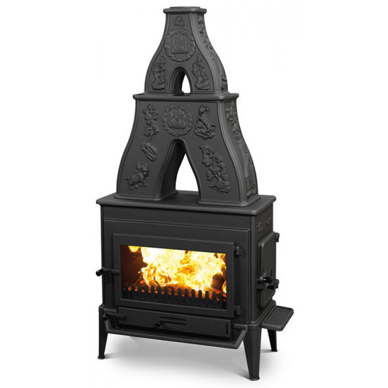 Чугунная мульти печь Dovre 310 GX - 10 кВт