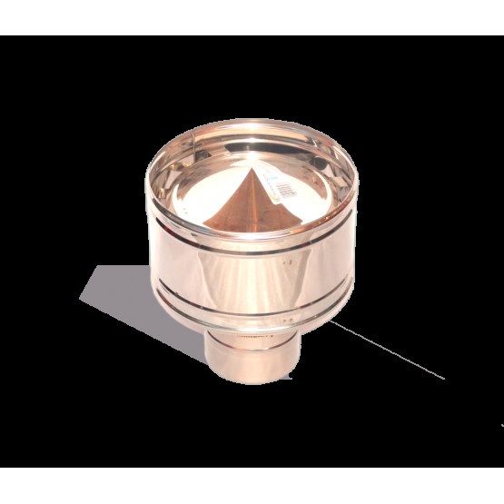 Версия-Люкс (Кривой-Рог) Дефлектор из нержавейки 0,5 мм, диаметр 100мм