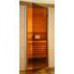 Стеклянные двери Saunax Classic 69x199 (бронза)