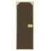 Стеклянные двери для сауны и бани Pal трапеция 70x190 (бронза)