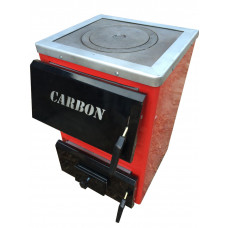 Котел на твердом топливе Carbon КСТО-12П (с плитой)