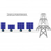 Модульная сетевая солнечная электростанция 240Вт